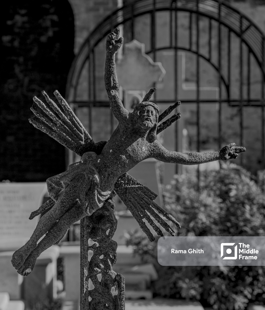 Historical statue of Jesus