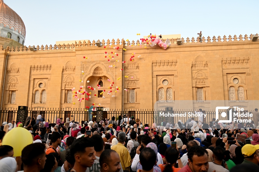 Eid al-Adha prayer at Sayyida Zeinab Mosque