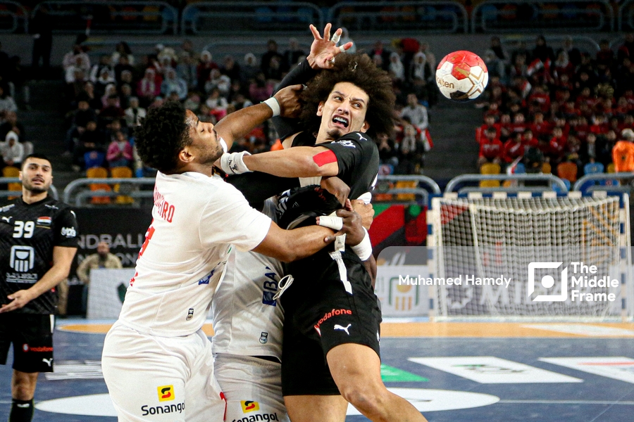 Egypt VS Angola African Men's Handball Championship 2024 • The Middle