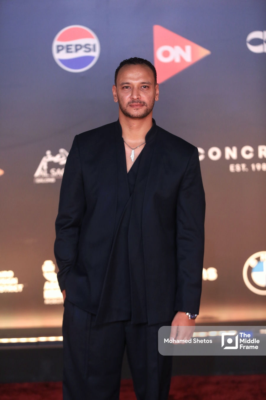 The actor Ahmed Khaled Saleh at the El Gouna Film Festival 2024.