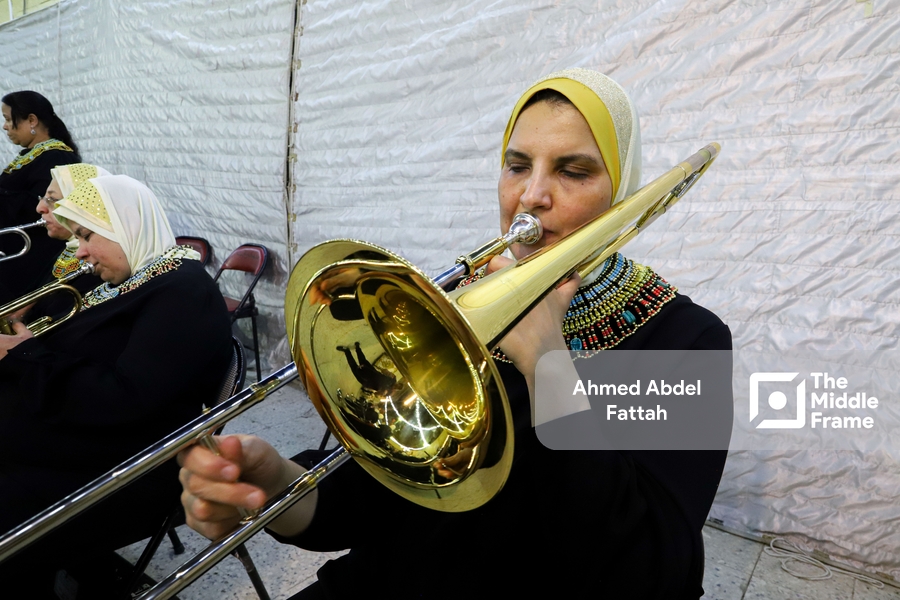 Al-Nour Wal Amal Association Orchestra for the Blind.