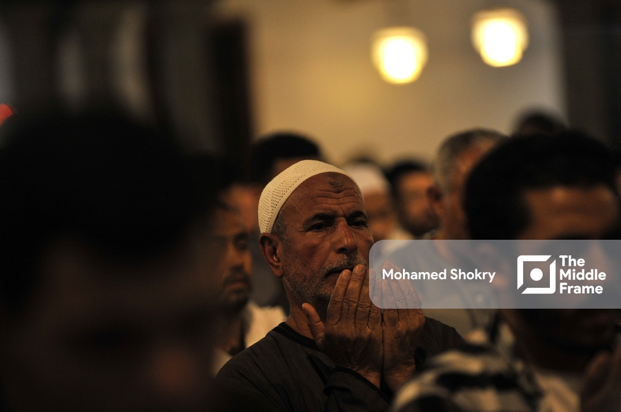 Tarawih prayer at Al-Azhar Mosque