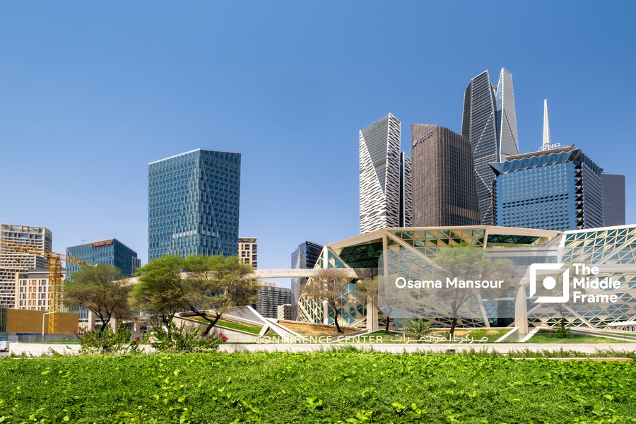 King Abdullah Financial District (KAFD) in Riyadh • The Middle Frame ...