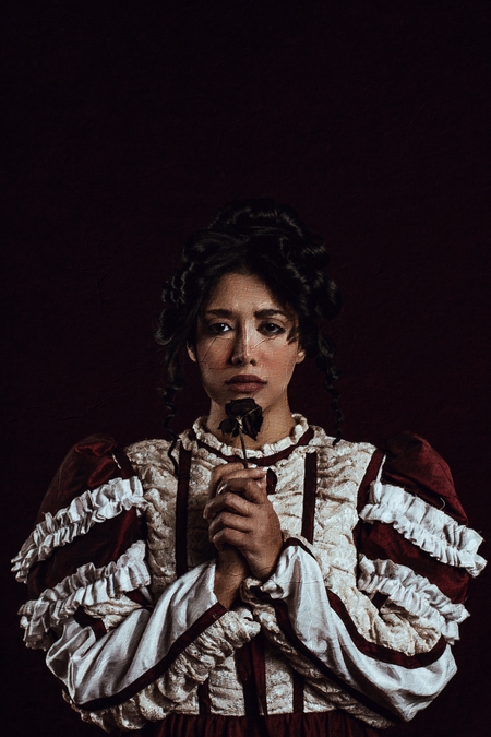 A woman posing for the camera