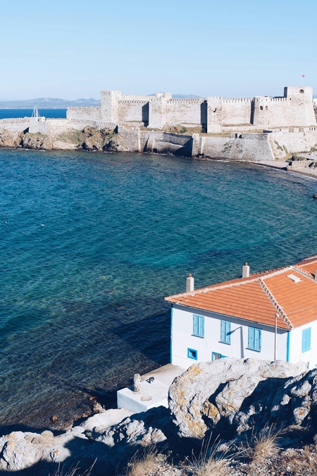 Castle on the coast of Palestine
