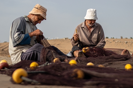 Portraits of Fishermen from Kafr El Sheikh-Egypt.