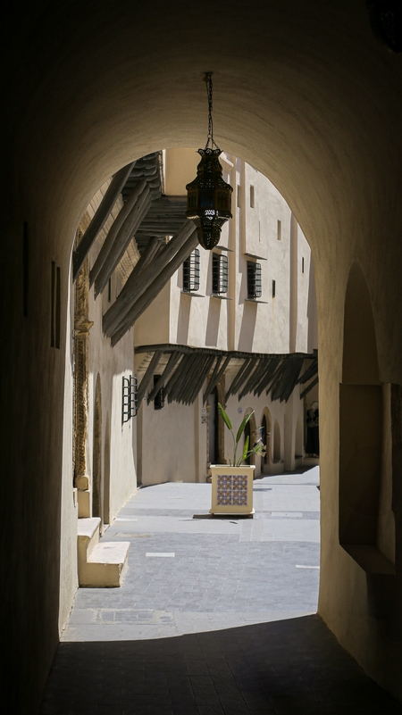 Photo inside the historic Palace of the Raïs, Algiers.