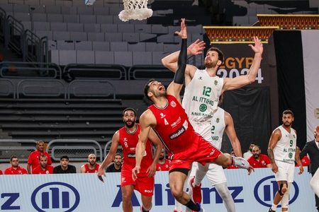 Al-Ahly defeats Al-Ittihad of Alexandria in the second round of the Basketball Super League final