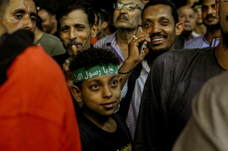 People celebrating the mawlid of Mursi Abu Al-Abbas
