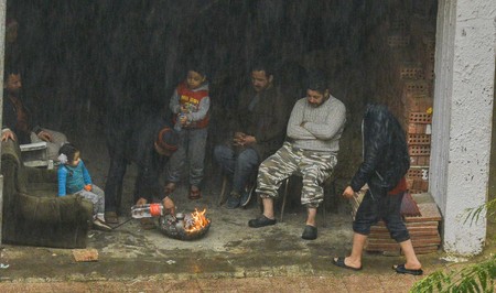 Heavy rain in Cairo