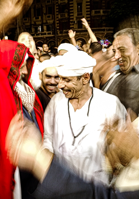People celebrating the mawlid of Mursi Abu Al-Abbas