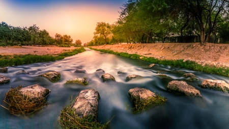 Wadi Hanifa River, Riyadh, Kingdom of Saudi Arabia • The Middle Frame ...