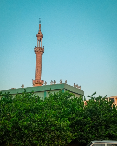 Mosque minaret.