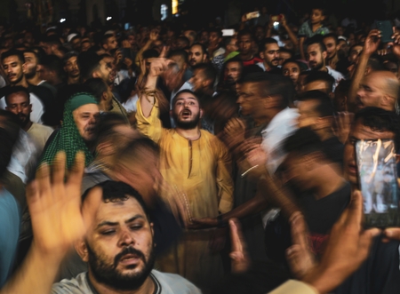 People celebrating the mawlid of Mursi Abu Al-Abbas