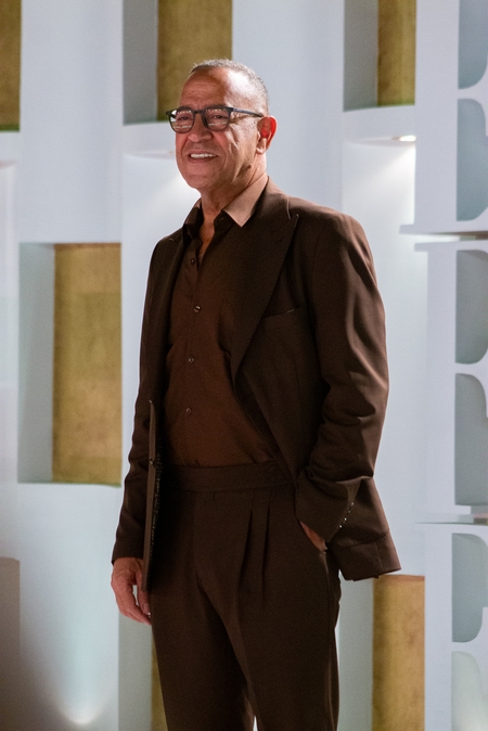 The famous actor Ashraf Abdel Baqi posing for the camera