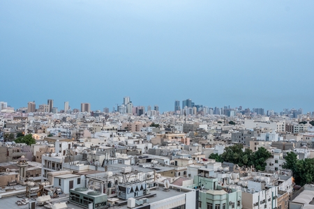 The city of Manama in Bahrain