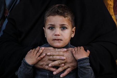 Portrait of a Palestinian child