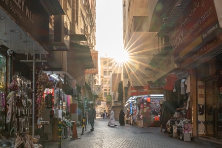 The markets in Bahrain
