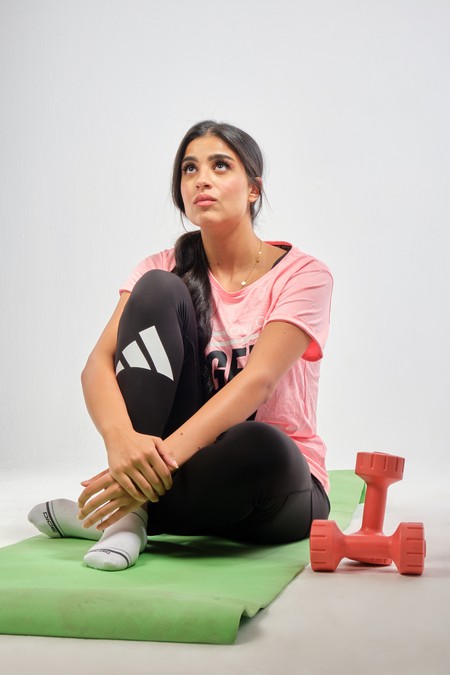woman sitting