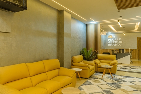The lounge of a company in Egypt