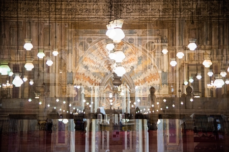 Ramadan in Egypt: Taraweeh prayers at Sultan Hassan Mosque.
