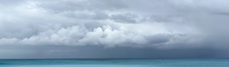Clouds and sea