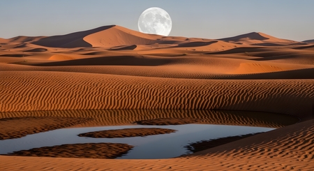 A River in the desert - Saudi Arabia
