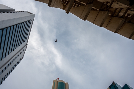 Skyscrapers in Manama, Bahrain.