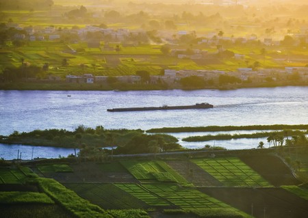Sunset at the Nile