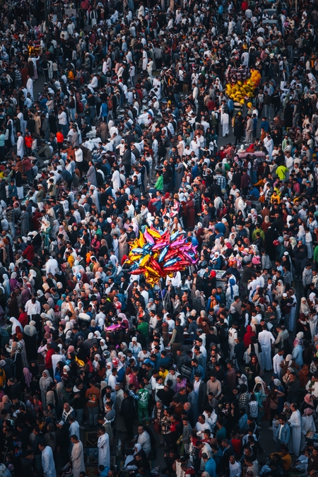 Eid al-Fitr prayer in Alexandria.