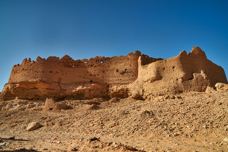 The ruins of an ancient city